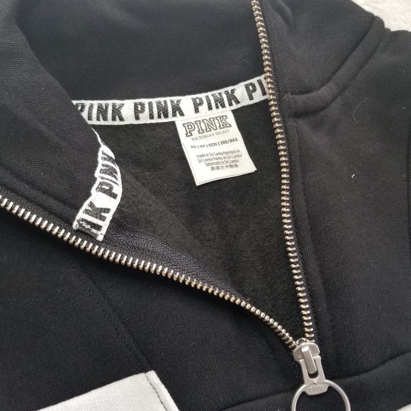 ❗LOWEST PRICE❗VS PINK Quarter Zip Sweatshirt - Picture 3 of 5